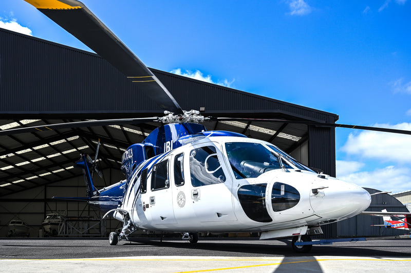 Can an All-Black Helicopter Interior Work? This Sikorsky S-76 Proves It Can