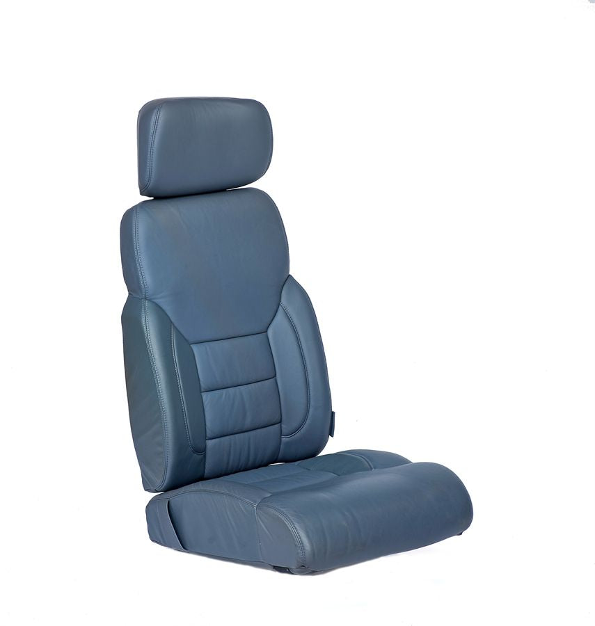 AS350/AS355/H125 classic rear passenger seat set with aviation-grade leather and Genlite foam, Generation II