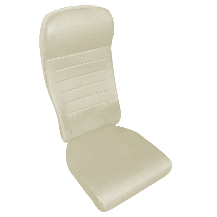 Pinnacle Series passenger seat covers with integrated headrest for Airbus and Boeing aircraft, made from aviation-grade leather.