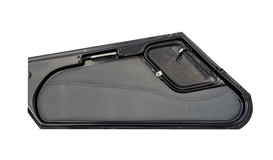 Robinson R22 Door Panel Inserts – Aviation Leather, Set of 2