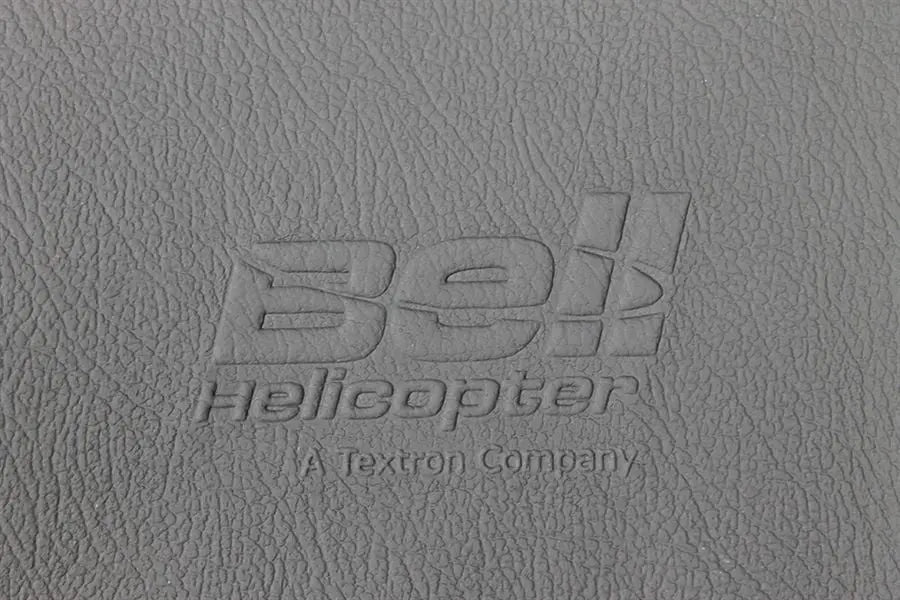 Backrest and bottom seat kit for Bell 206 helicopter
