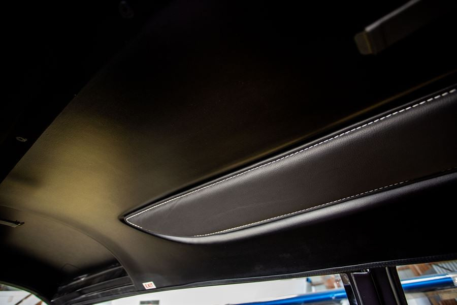 EC120/H120 ceiling inserts – set of 2 panels made from aviation leather, part number EPA-C252 A344 ()101A-GEN, FAA/EASA/TCCA approved.