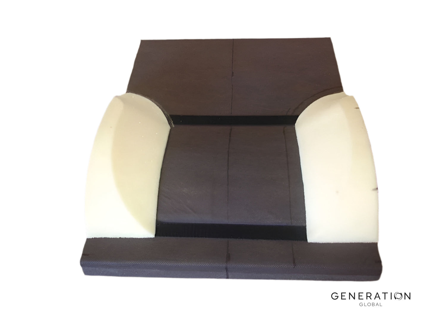 Saab 340 Captain/First Officer Seat Backrest Cushion – Genlite High-Comfort Foam