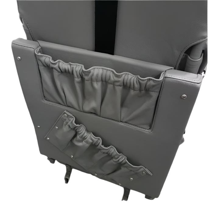 C90 Crew Seat Back Pocket Cover- RH Beechcraft
