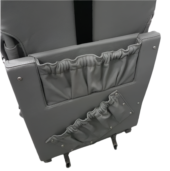 C90 Crew Seat Back Pocket Cover - LH