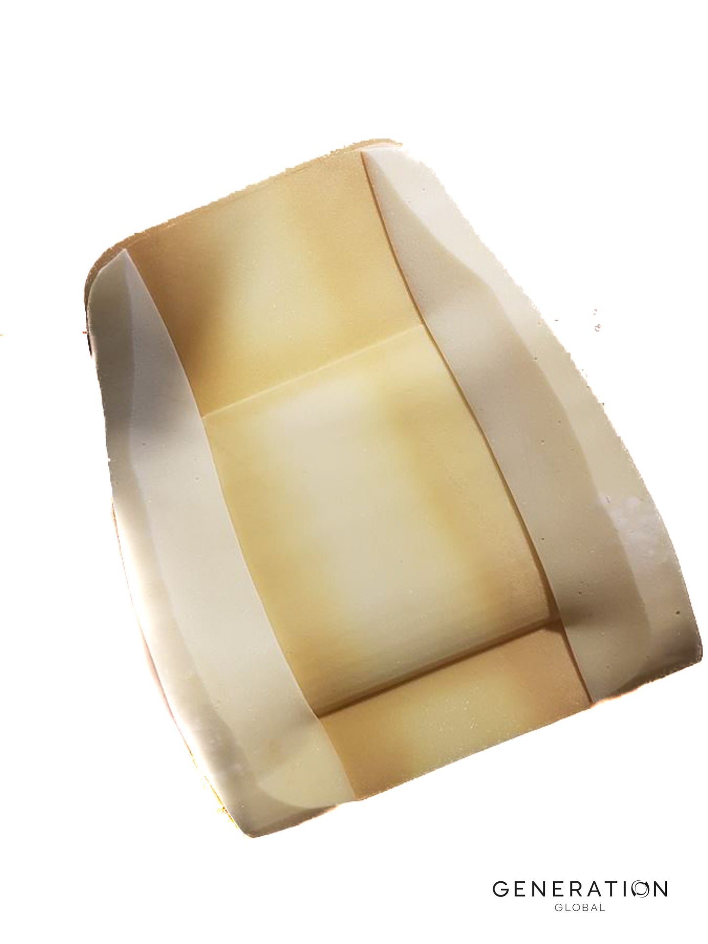 Beech 1900C/D crew seat backrest cushion made from high-comfort poly foam