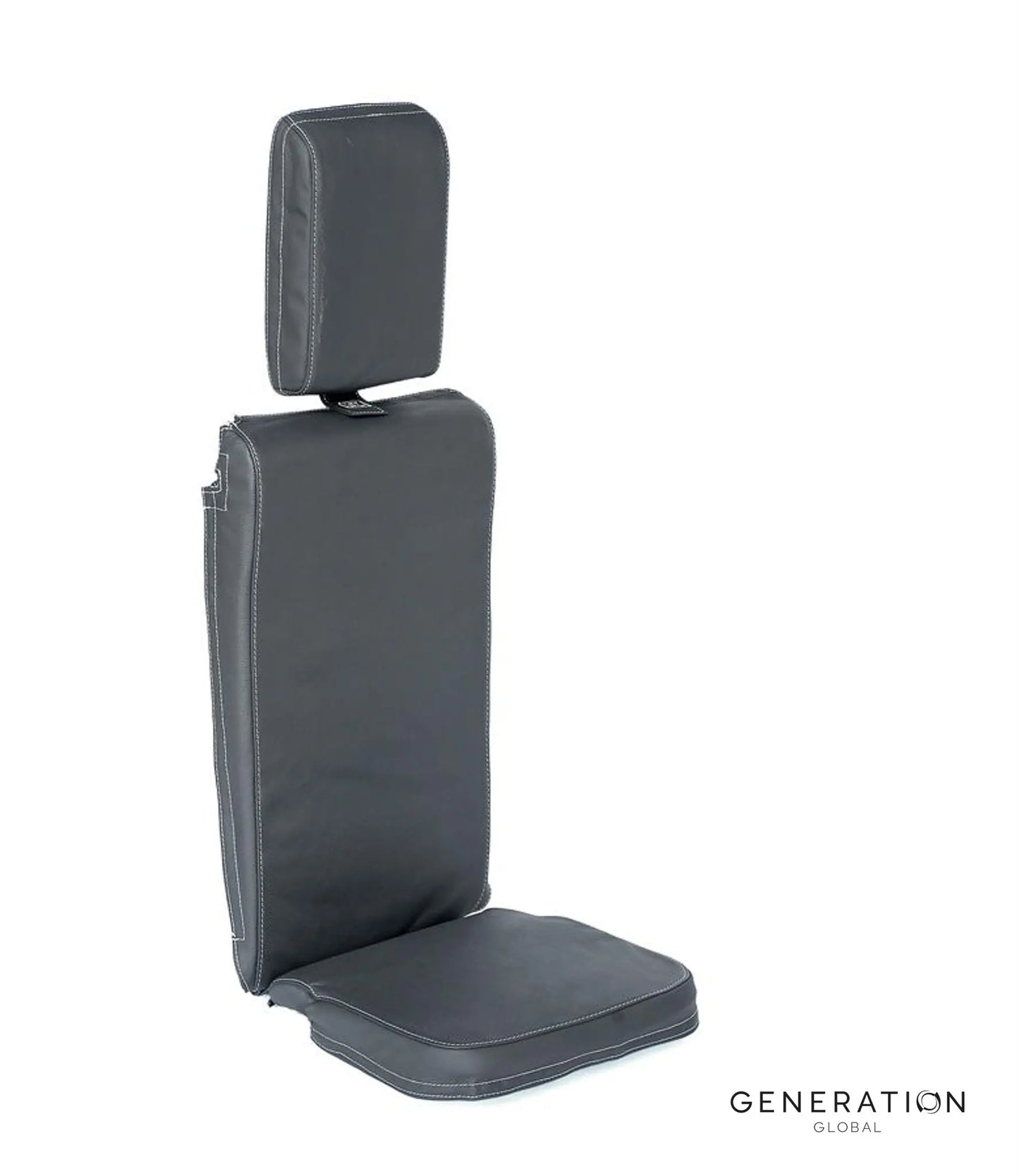 FWD Flight Attendant Seat Assembly for Fokker 70/100 – Leather & Foam – FAA/EASA Certified