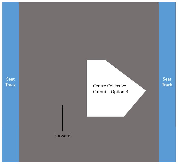 Bell 505 vinyl flooring kit full interior set