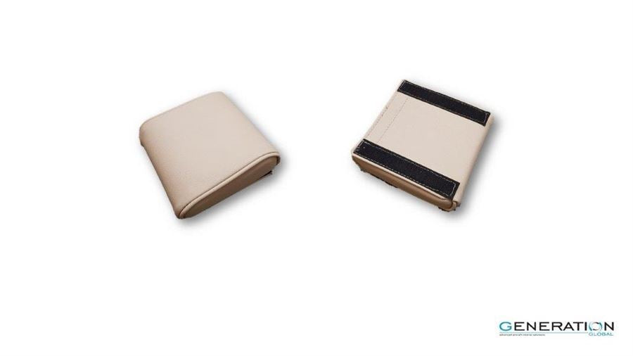 Comfort foam aviation headrest assembly Bell 206 JetRanger