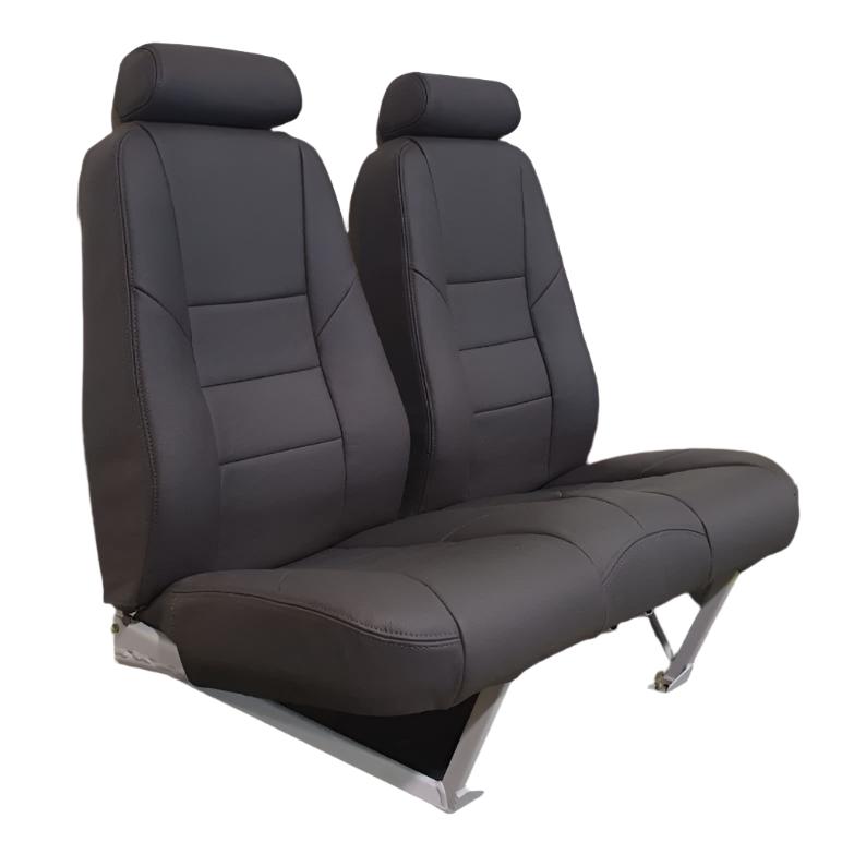 Cessna 185 Aircraft Interior Middle Bench Seat Upholstery – High Back Leather Kit