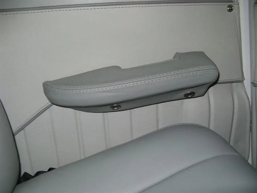Cessna C185 Aircraft Interiors Door Armrest & Pull Handle Set – Leather Upholstery Upgrade