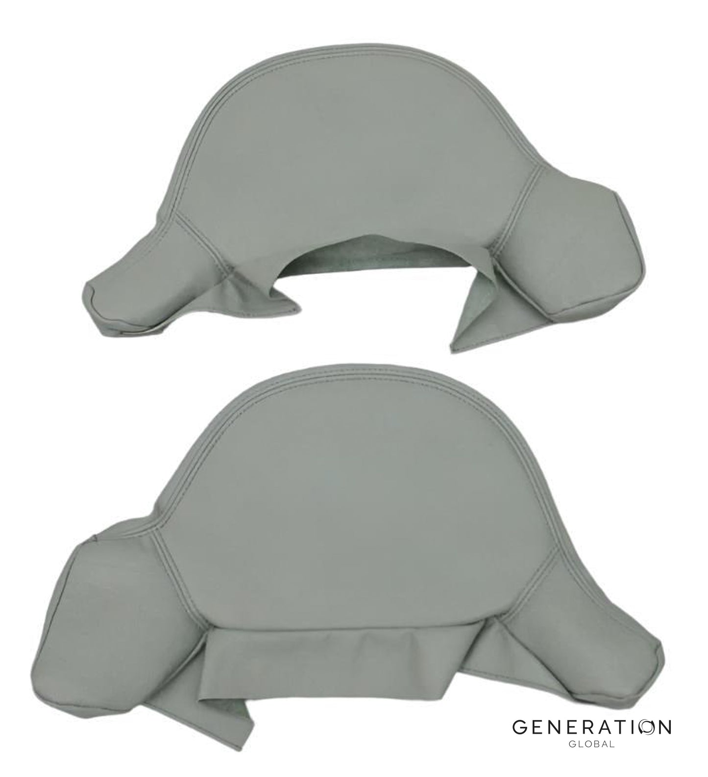 Seat Upholstery for Diamond DA-20 – aviation leather, includes backrest, bottom, and headrest covers, CFR 14 23.853(a) compliant