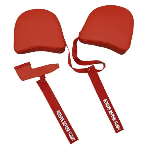 Cessna 172 Intake Bungs & Pitot Cover Set – High-Visibility Protection