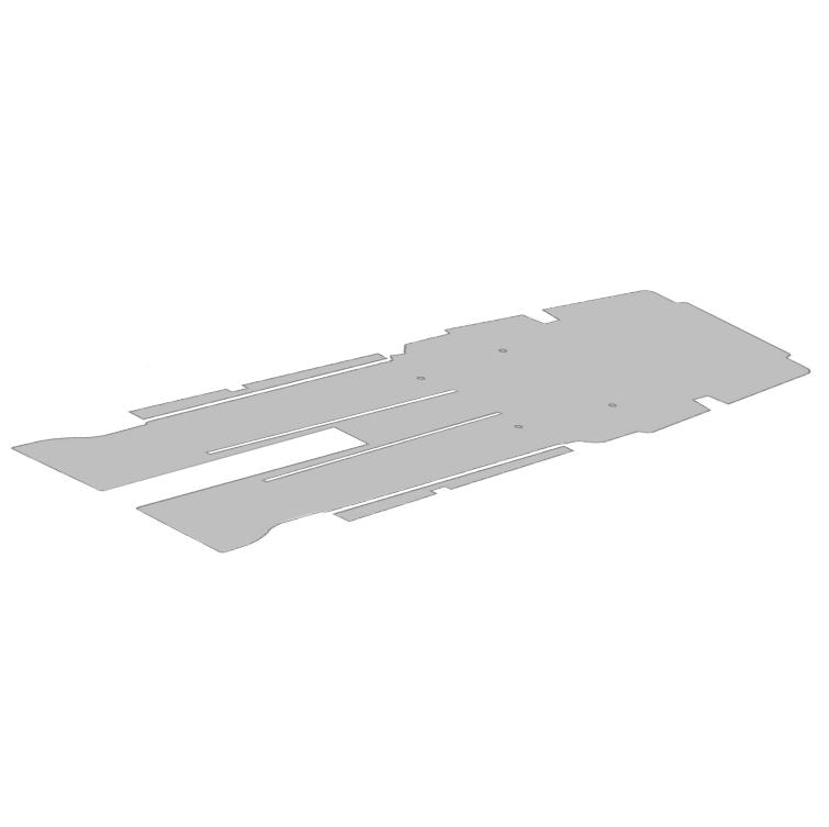 Cessna C185 Aircraft Interior Vinyl Flooring Set | Durable MW-200 Vinyl for Aircraft Interior