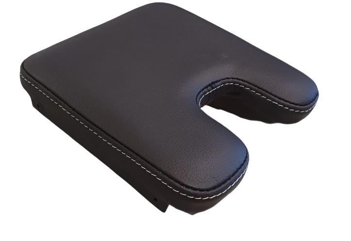 Bell 206 leather headrest covers – crew and aft design