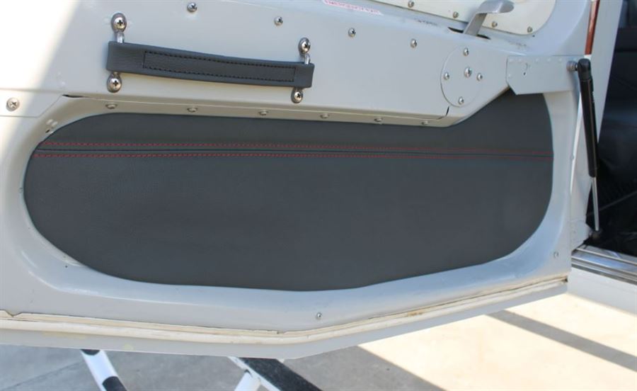 Complete cabin door panel set for Bell 206 LongRanger