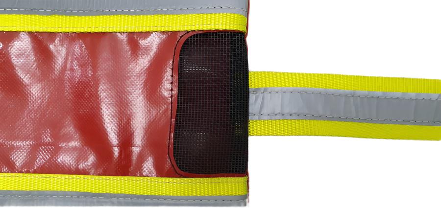 High visibility blade tie downs– Set of 4