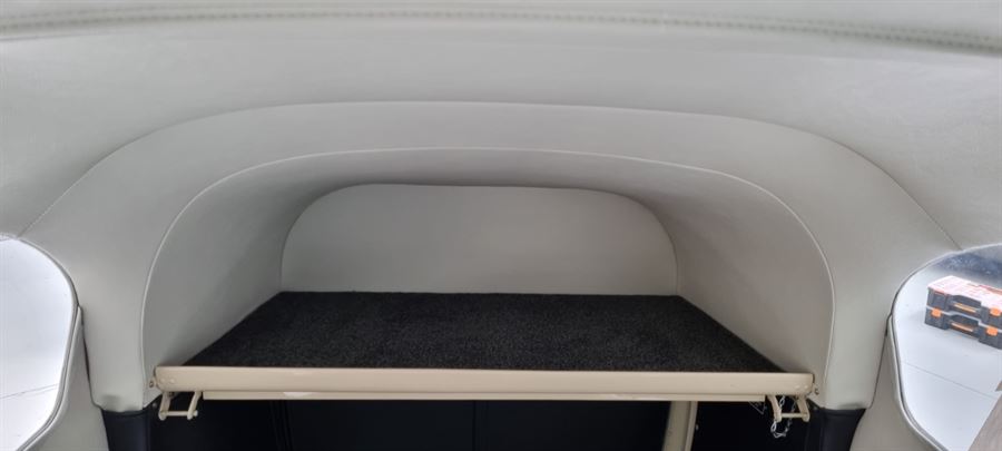 Suspended Vinyl Headlining for Cessna 182 | Premium Aircraft Interior Upgrade