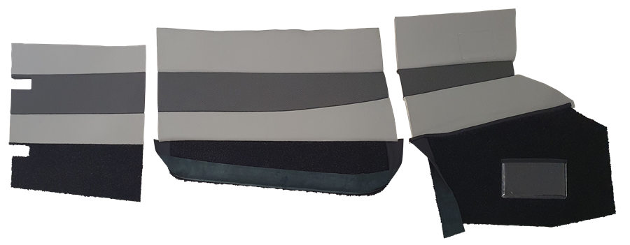 Cessna 182 custom leather sidewall trim panel set