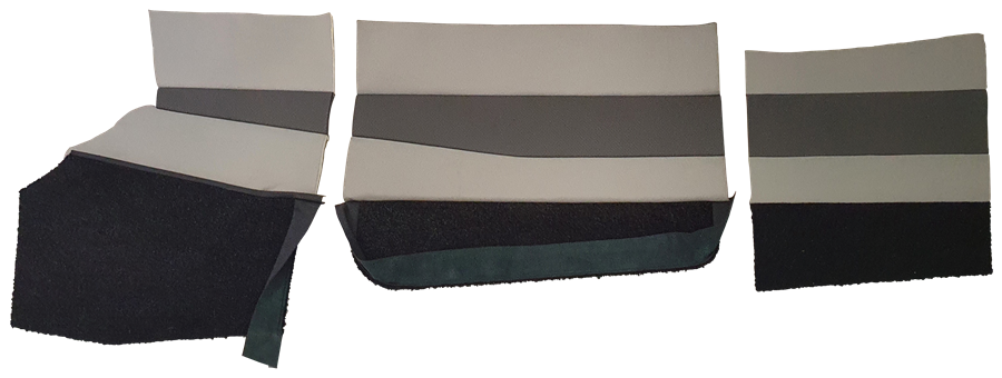 Cessna 182 custom leather sidewall trim panel set