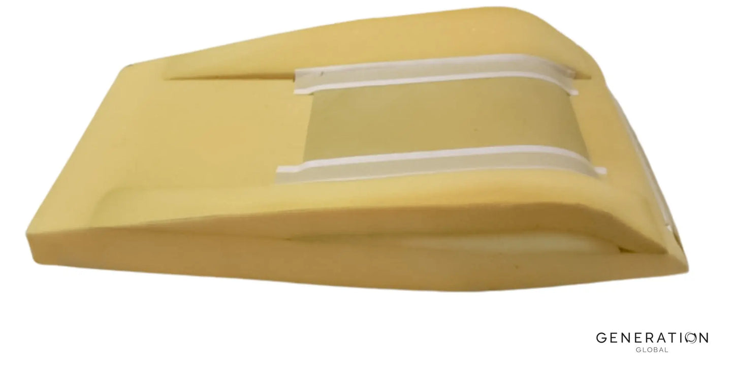 Bombardier DHC-8 Aircraft Seat Backrest Cushion – Genlite Foam, Aviatech OEM, Ergonomic Aviation Support