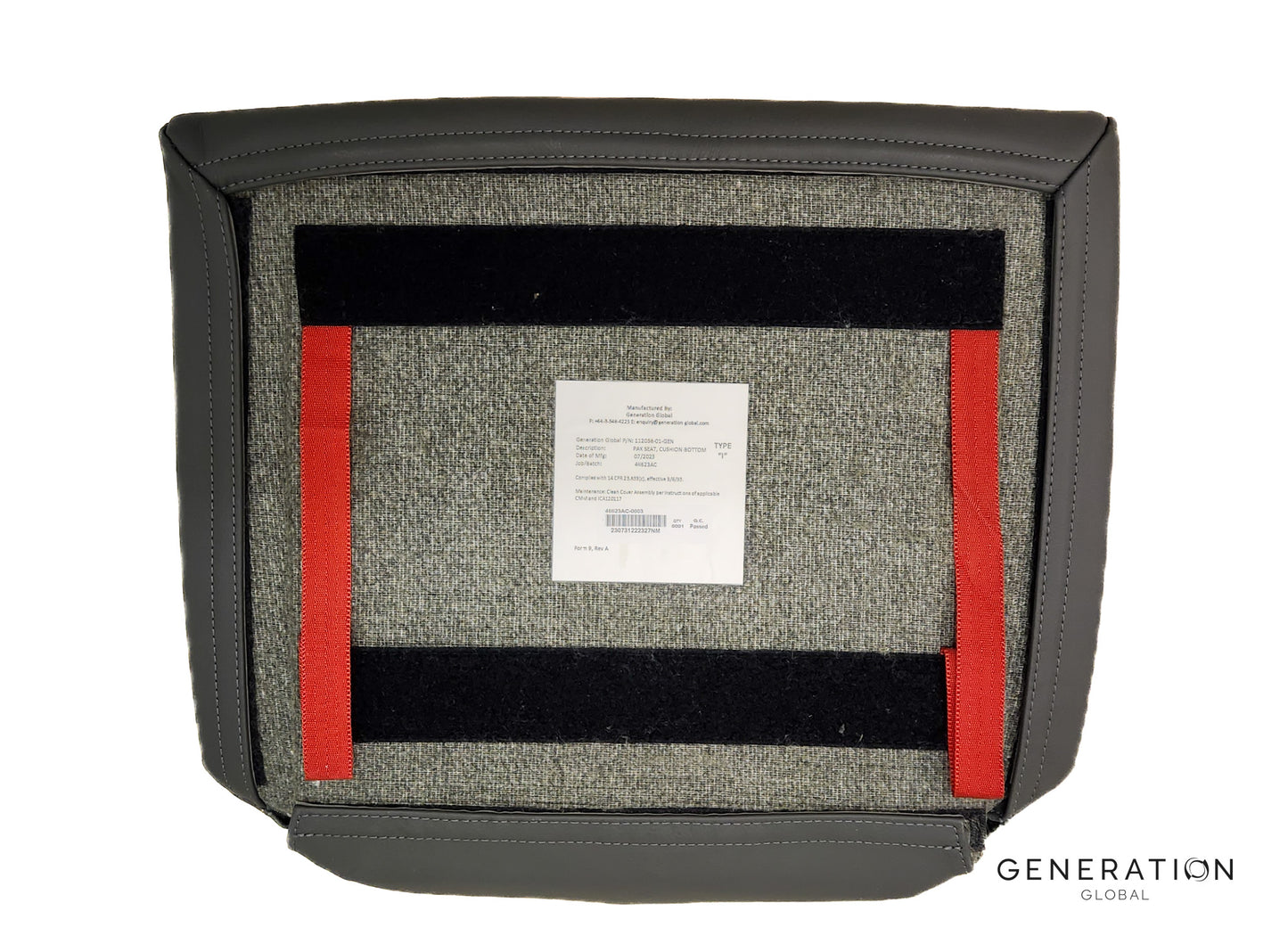 Saab 340 D121 Series Passenger Seat Cushions – Bottom and Backrest – Aviation Foam