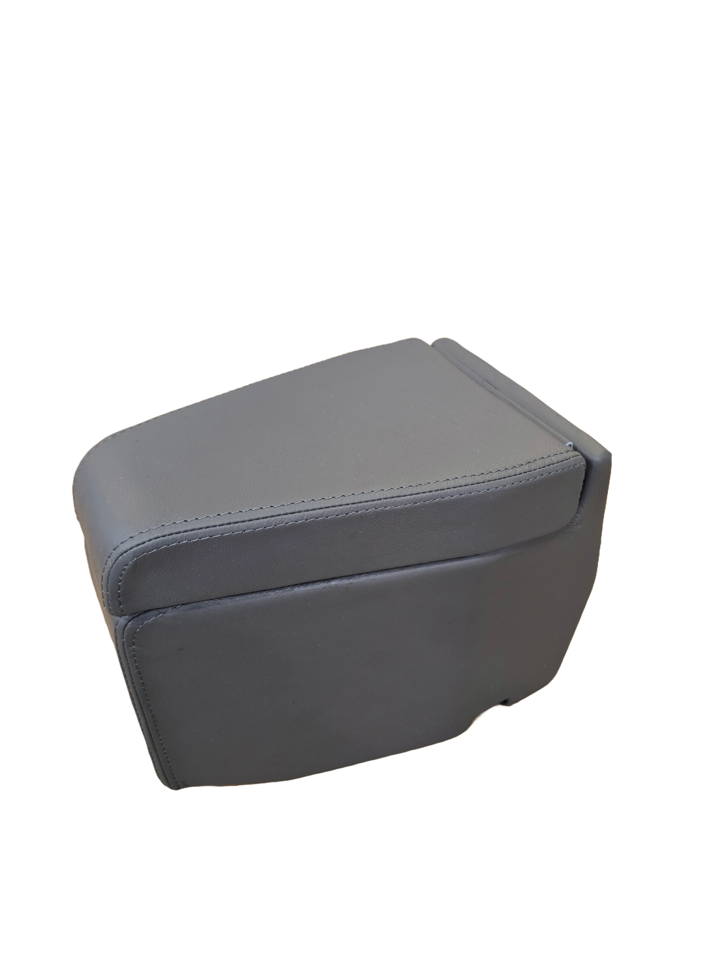 Bell 206 aft-facing armrest leather cover with stitching