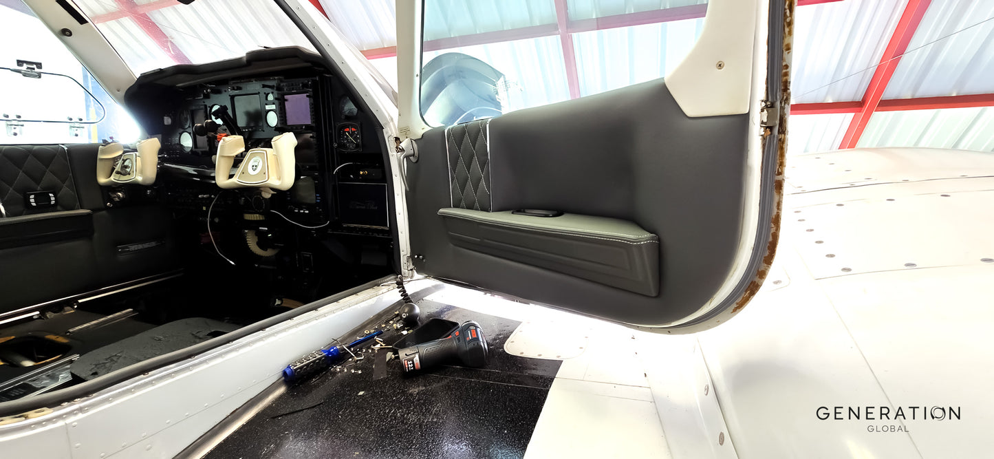 Beechcraft Baron E55 Sidewall Trim Panels