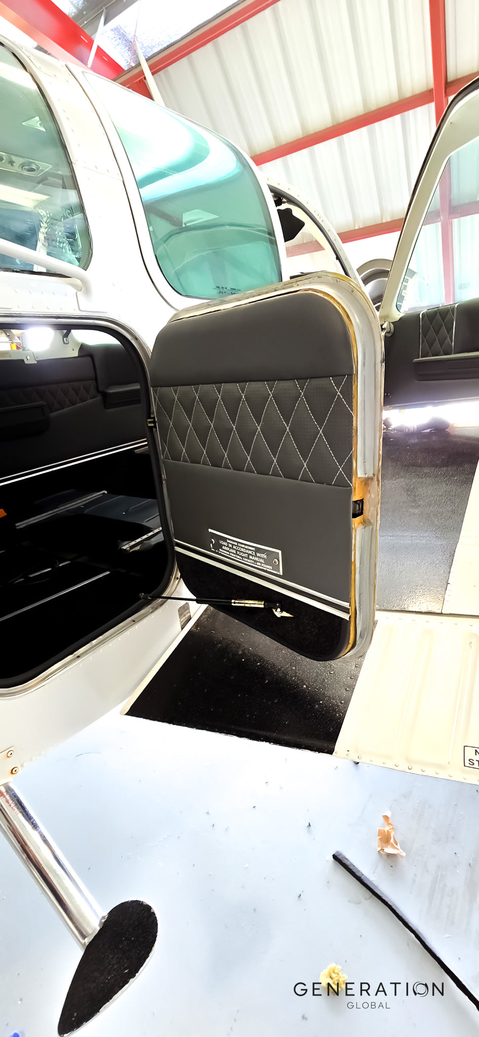 Beechcraft Baron E55 Sidewall Trim Panels