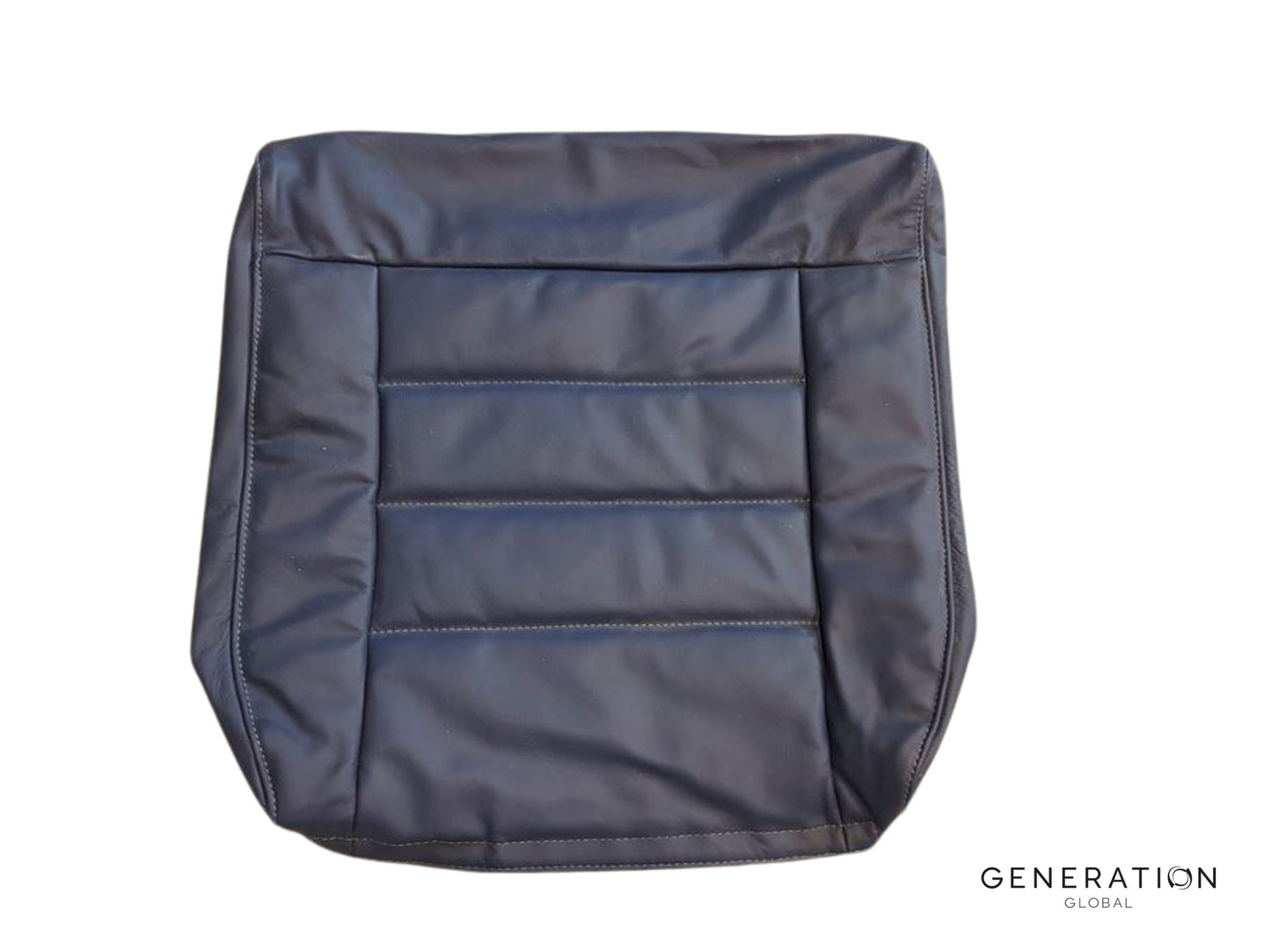 910/920/935/945Series Y Class leather seat covers for Bombardier DHC-8 – includes seat bottom, back, and pocket covers.