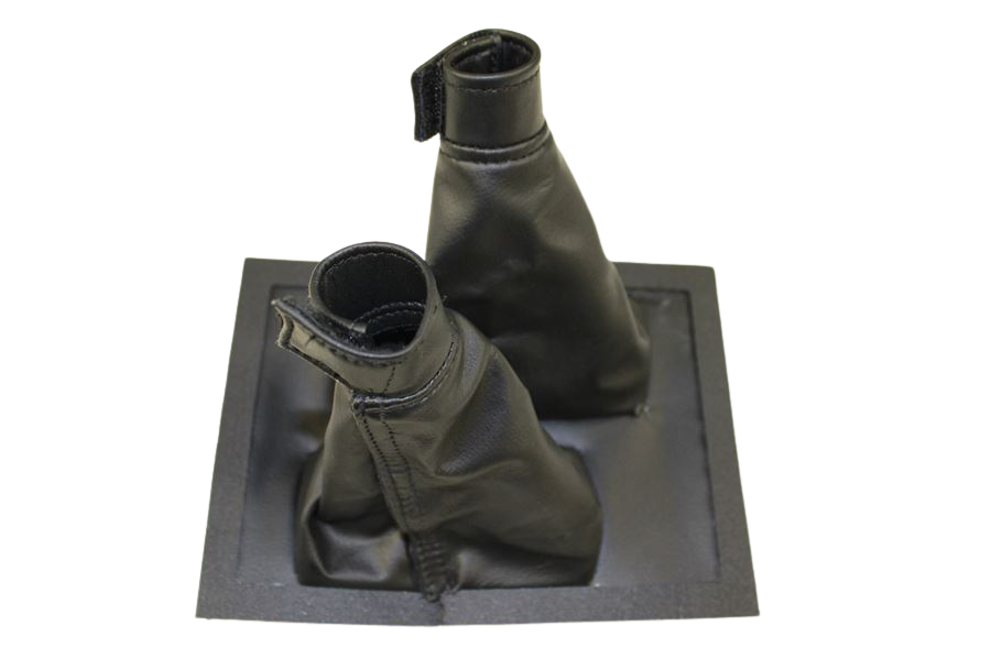 Bell 505 pedal boot black leather protective cover