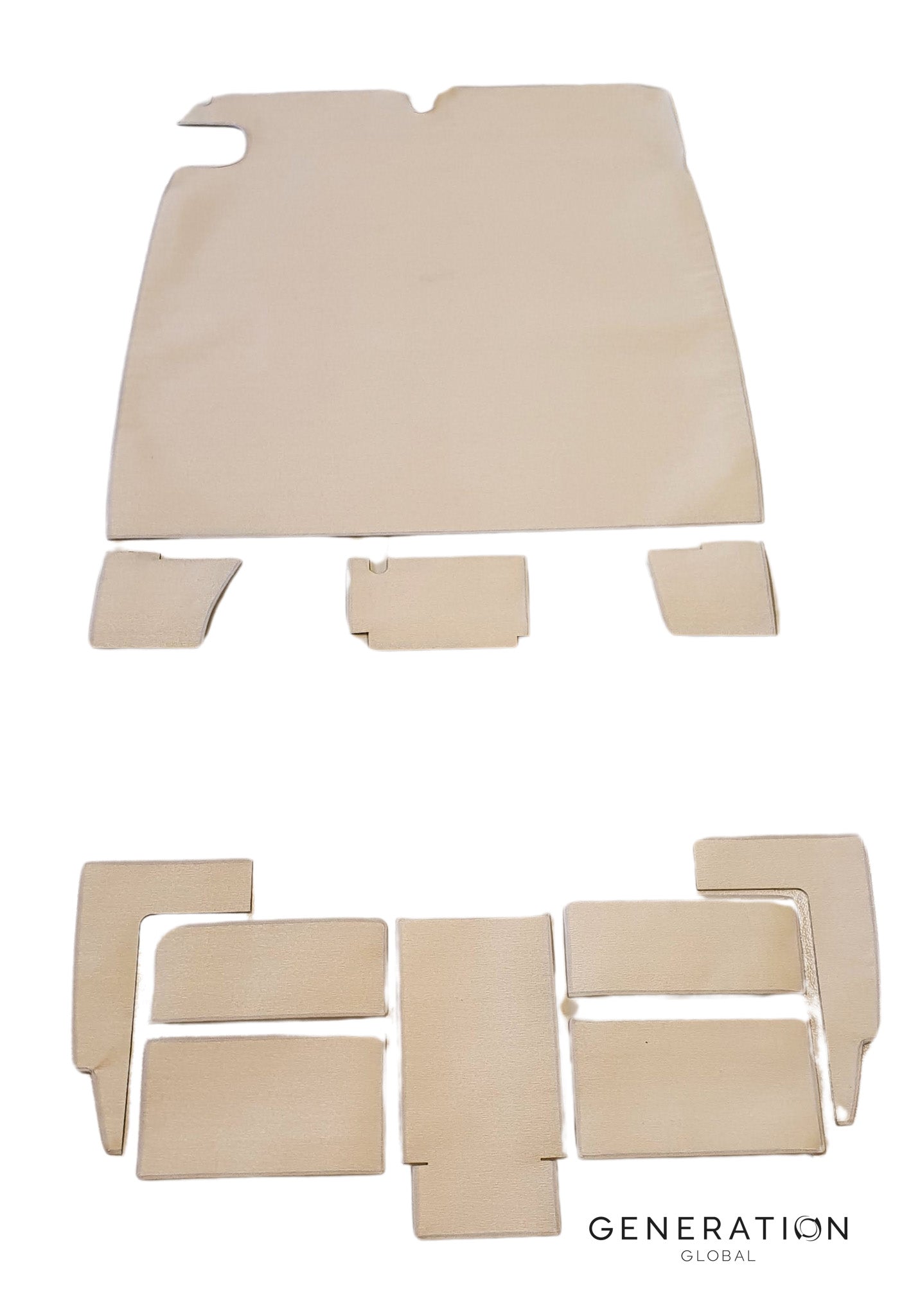 Plush aviation carpet set for MD/Hughes 369/500E helicopter – FAA/EASA approved