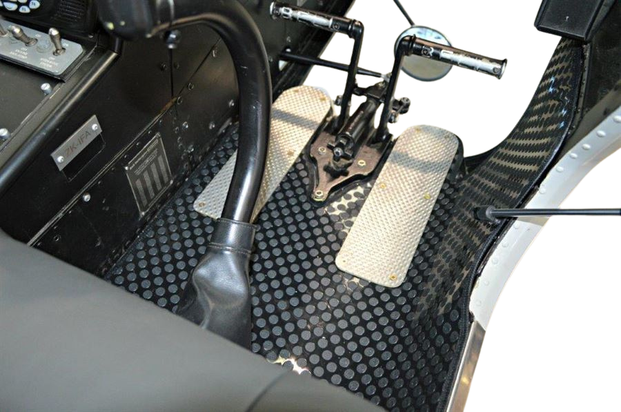 Vinyl cabin floor set for Bell 206 LongRanger