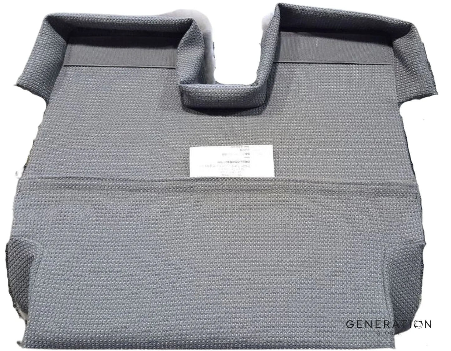 Seat bottom cover for Bombardier DHC-8 cockpit – New Zealand sheepskin with nylon/wool blend, FAA/EASA/TCCA certified, OEM AviaTech.