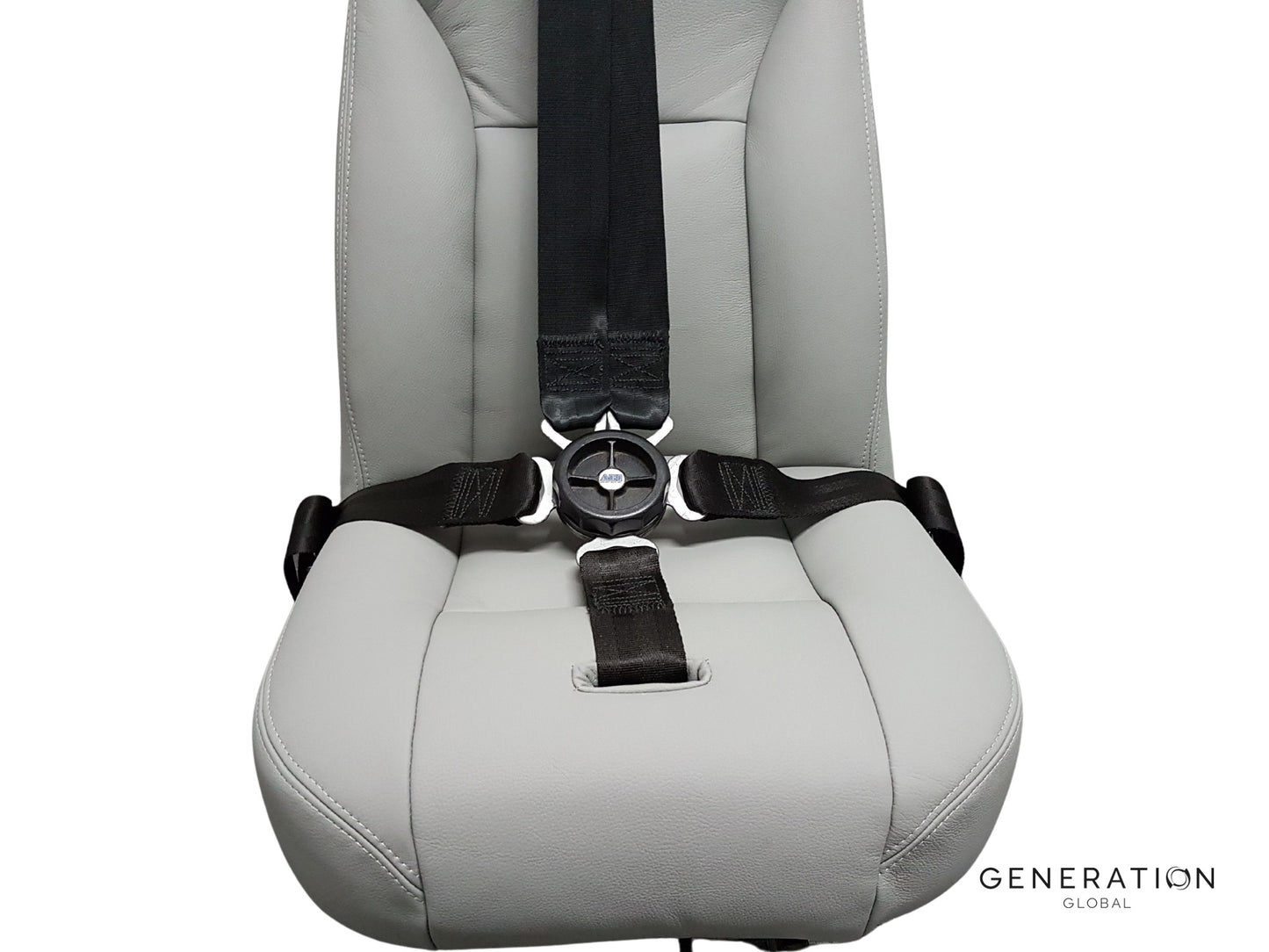 Cessna C208 Caravan Aircraft Interior Pilot/Co-Pilot Leather Seat Upholstery Assembly
