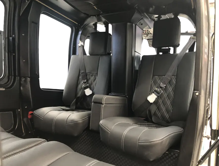 Bell 206 LongRanger Generation II aft-facing seat kit