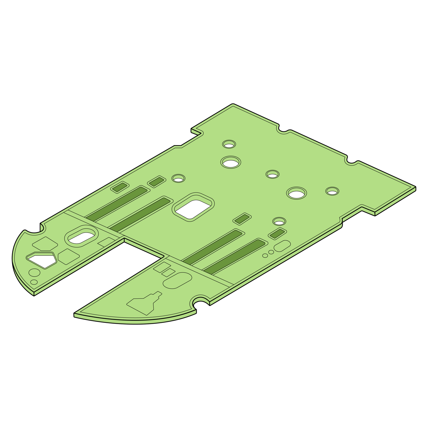 Carpet Set for BO 105 Helicopter – OEM 105S-84313 Replacement