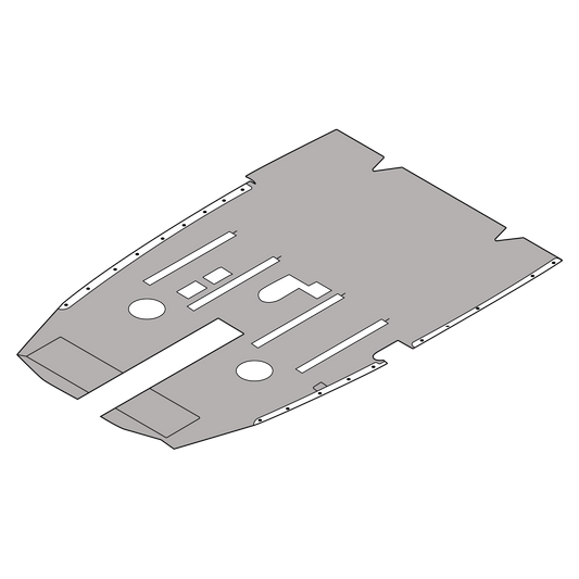 EC120 vinyl floor set made from MW-200 material with Velcro attachments – part number EPA-120-10-GEN, EASA/FAA/TCCA approved.