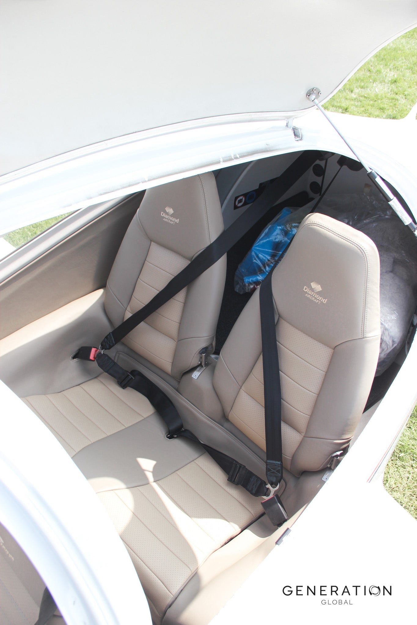 DA40 Trim panel upholstery- full set Diamond