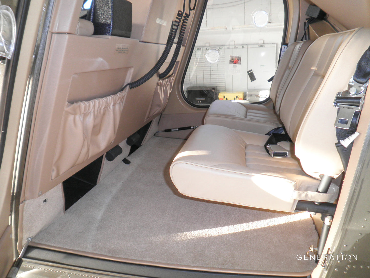 Plush aviation carpet set for MD/Hughes 369/500E helicopter – FAA/EASA approved