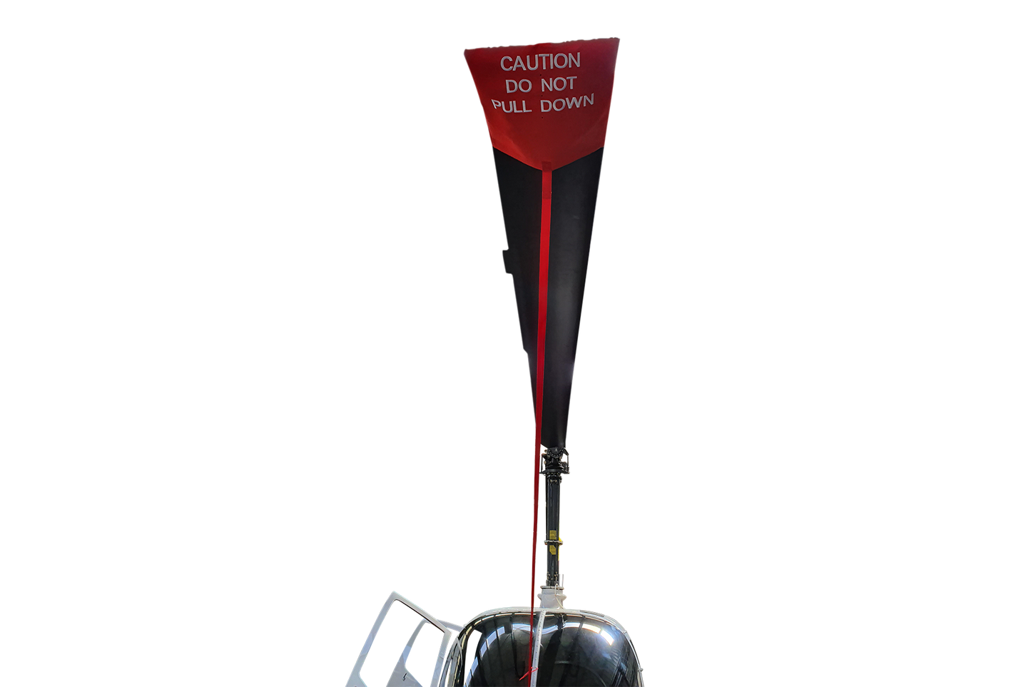 Robinson R66 rotor tie down set – high visibility"