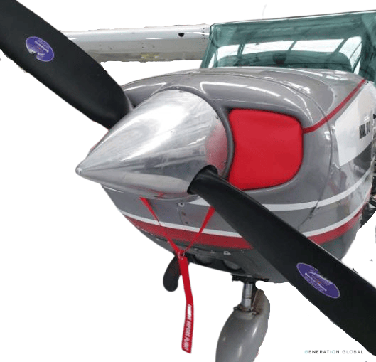 Cessna 172 Intake Bungs & Pitot Cover Set – High-Visibility Protection