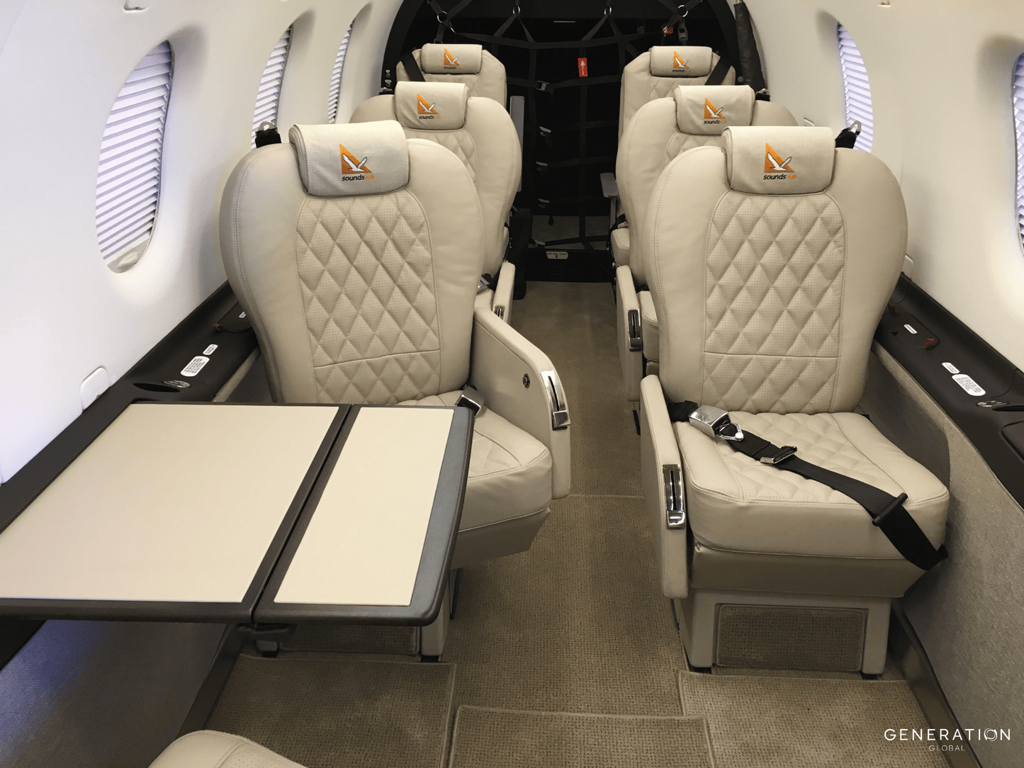 Pilatus PC-12 NG Executive Carpet Set β WN-100 Aviation Carpet, FAA/EASA Approved