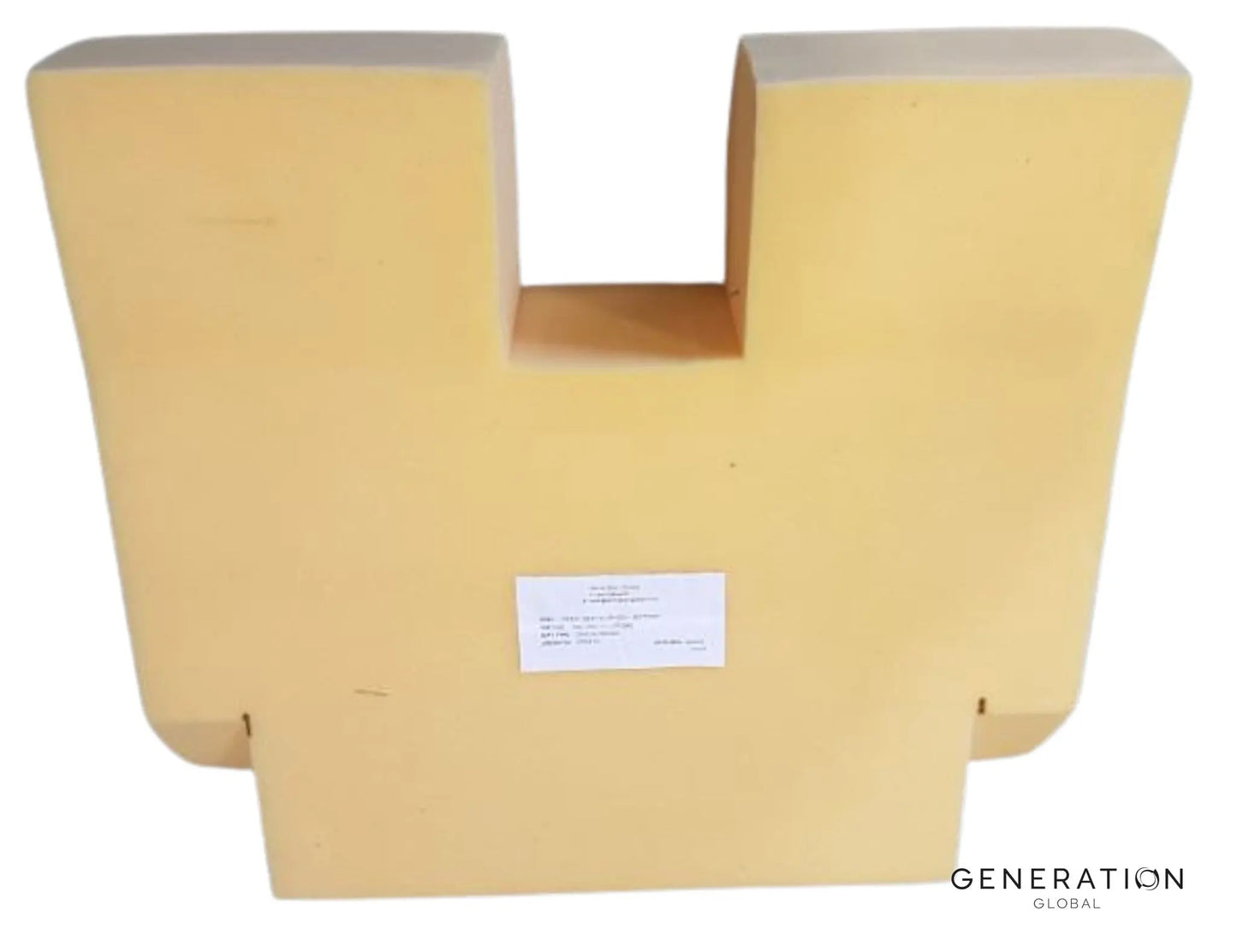 Seat bottom cushion for Bombardier DHC-8 cockpit – Genlite foam, FAA/EASA/TCCA certified, OEM AviaTech.
