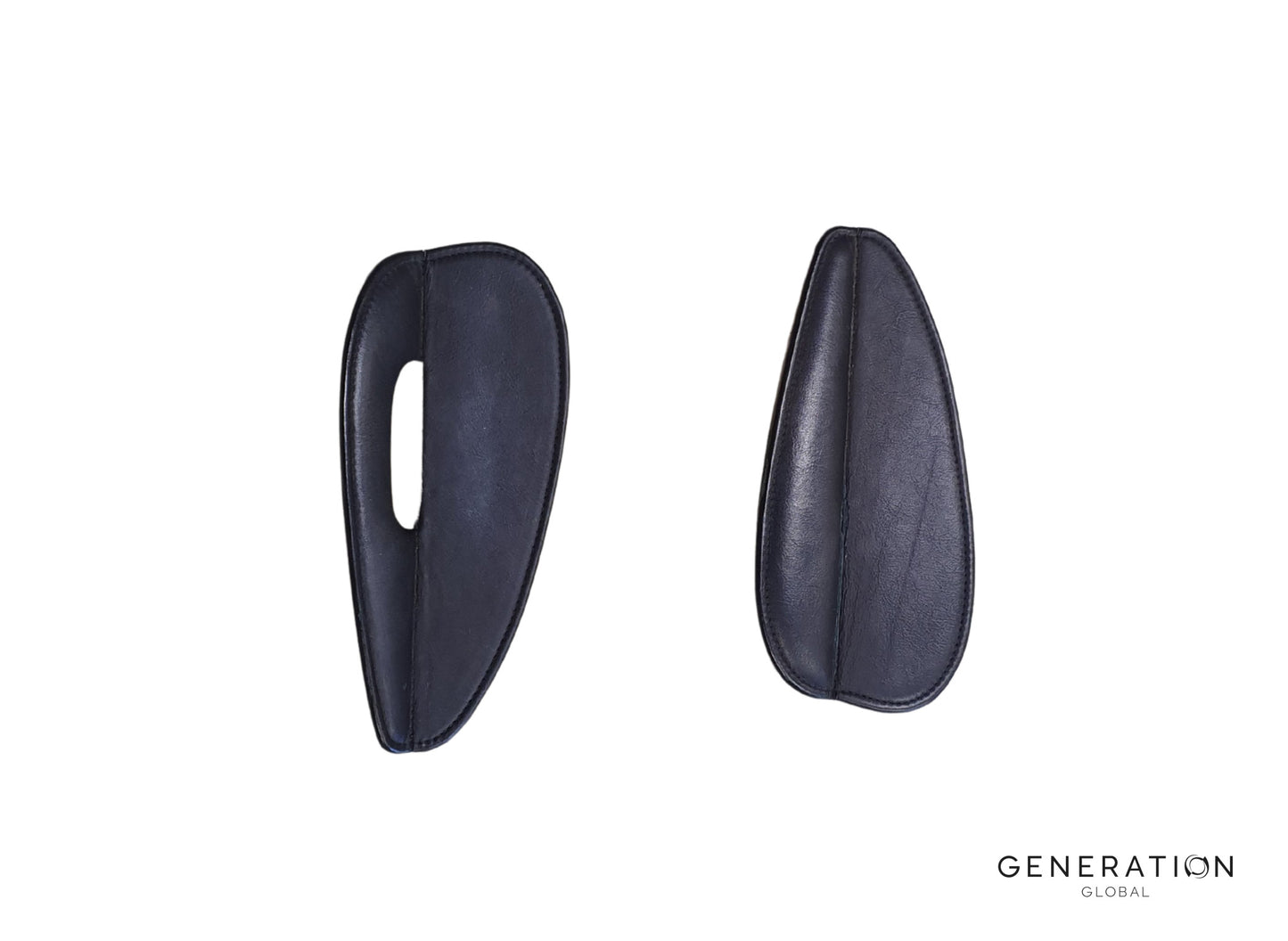 EC120/H120 armrest insert set for door – made from aviation leather, part number EPA-C252 A34() ()101A-02-GEN, FAA/EASA/TCCA approved.
