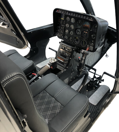 Bell206 Crew Seat Upholstery, With-Frame, Gen II