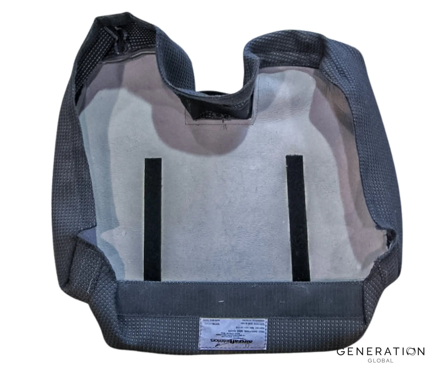 Bombardier DHC-8 Aircraft Seat Bottom Cover – New Zealand Sheepskin, FAA/EASA/TCCA Certified, Ipeco OEM