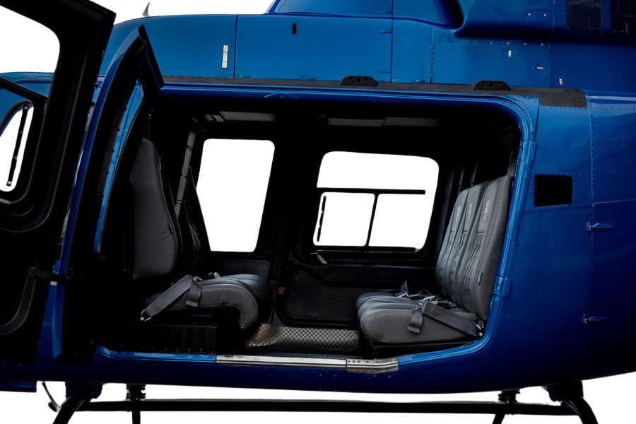 Bell 206 LongRanger Generation I aft-facing seat set