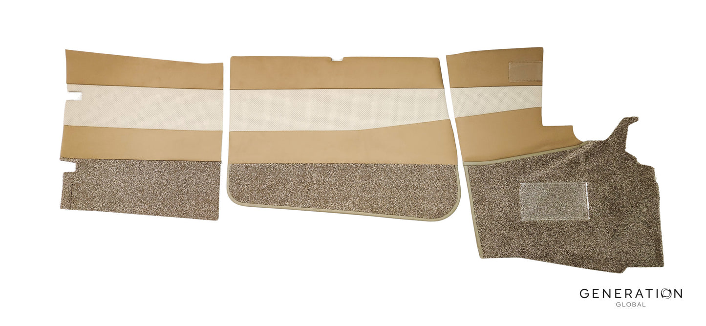 Cessna C172K Sidewall trim panels for aircraft interior upholstery