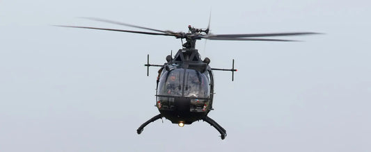 BO105 Helicopter Interior